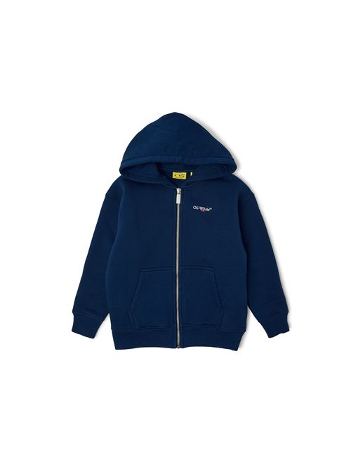 Felpa, unisex, logata. OFF WHITE | FLE00240412